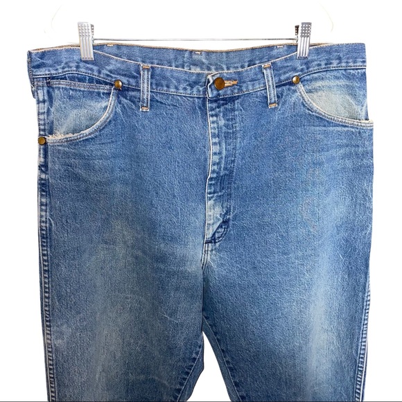 Vintage Wrangler High Rise Straight Jeans - Picture 3 of 16